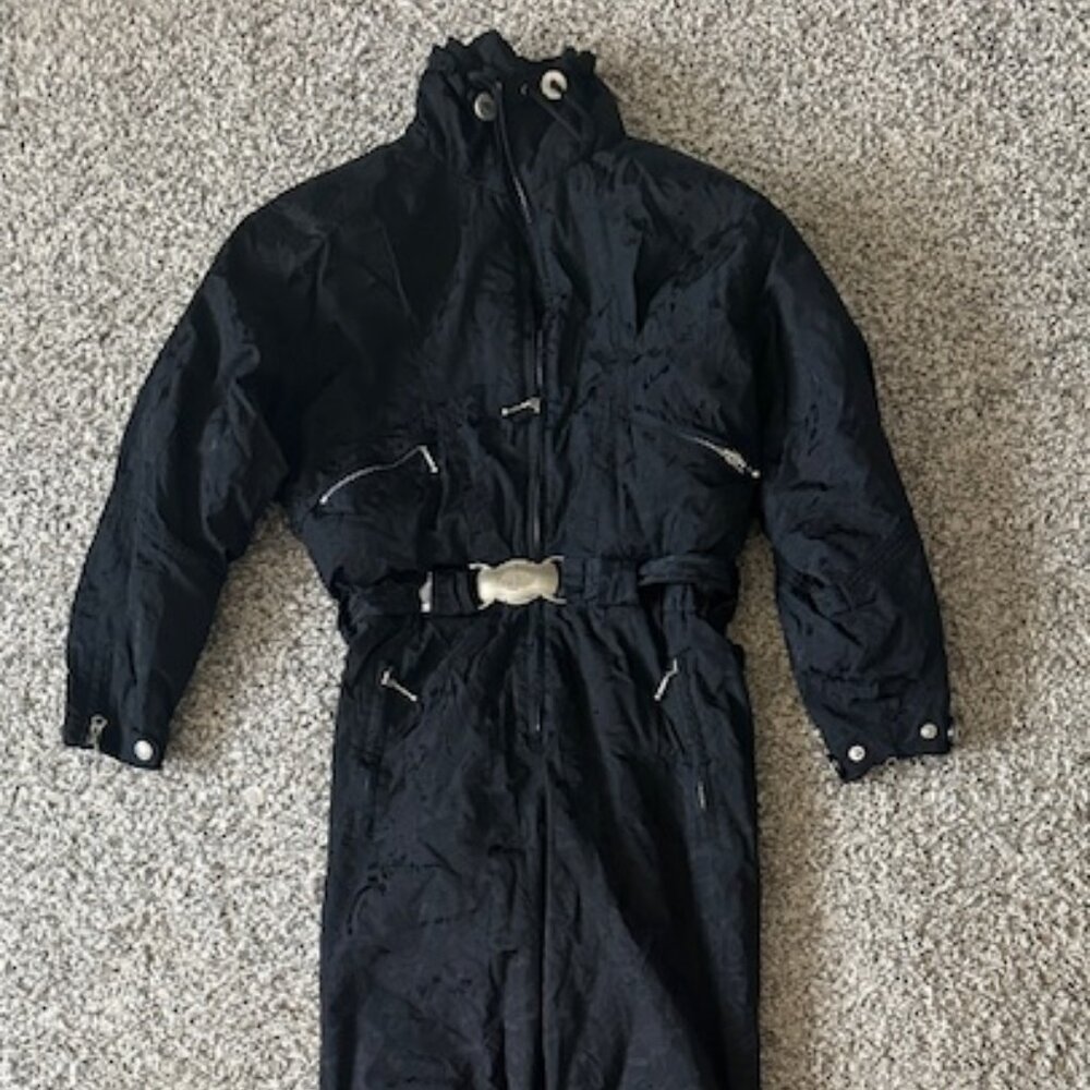 Nordica Altia Women’s Black Insulated Ski Jumpsuit – Size 8